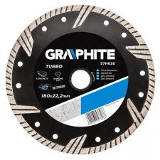 Graphite 57H628 Gyémánt Vágókorong 180Mm Turbo csempevágó