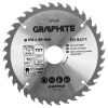 Graphite Körfűrészlap keményfém fogakkal, 170x30mm, 36fog