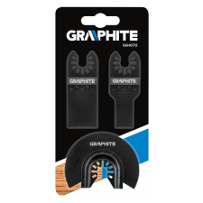 Graphite vágó lapok fához 3db barkácsgép tartozék