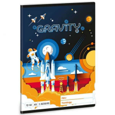  Gravity űrhajós füzet - 3. osztályos vonalas - 12-32 füzet