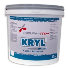 Graymix Kryl Szilikon 15l kültéri festék 60+ színben /vödör vékony- és nemesvakolat