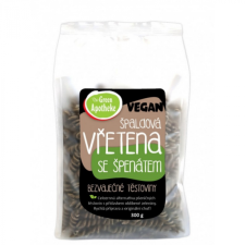 Green Apotheke Spenótos fusilli tönkölybúzából 12 x 300 g reform élelmiszer