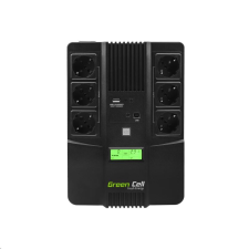Green Cell AiO 800VA szünetmentes tápegység (UPS07) (Green Cell UPS07) szünetmentes áramforrás