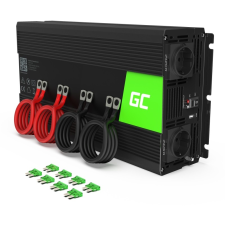 Green Cell Spannungswandler Power Inverter 12V > 230V 3000/6000W Black (INV12) szünetmentes áramforrás