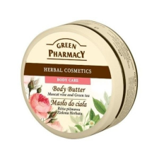 Green Pharmacy muscat rózsa és zöldtea testvaj 200ml tea
