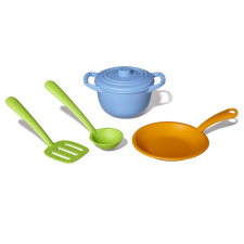 Green Toys Konyhai játékkészlet, 4 darabos konyhakészlet