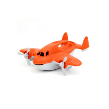 Green Toys tűzoltóautó narancssárga helikopter és repülő