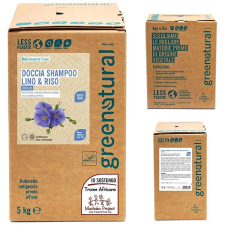 GREENATURAL 2in1 len és rizs 5 kg tusfürdők