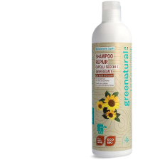 GREENATURAL bio shea vaj és napraforgóolaj 400 ml sampon
