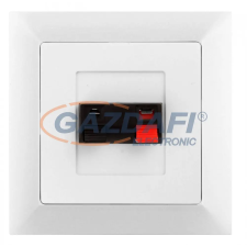 Greenlux GXKP052 Audio csatlakozóajlzat PREMIUM fehér villanyszerelés