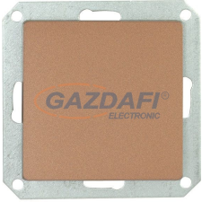 Greenlux GXKP315 PREMIUM VP-1 M-A Egypólusú kapcsoló mahagóni 10A villanyszerelés