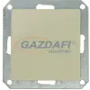 Greenlux GXKP615 PREMIUM VP-1 M-C Egypólusú kapcsoló elefántcsont 10A