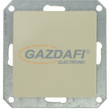 Greenlux GXKP625 PREMIUM VP-1/S M-C Egypólusú kapcsoló jelzőfénnyel elefántcsont 10A villanyszerelés