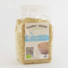  Greenmark bio barna rizs kerekszemű 500 g alapvető élelmiszer