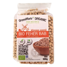 Greenmark bio fehér bab közepes szemű 500 g reform élelmiszer