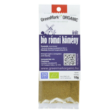 Greenmark bio római kömény őrölt 10 g alapvető élelmiszer