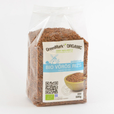 Greenmark bio vörös rizs 500 g alapvető élelmiszer