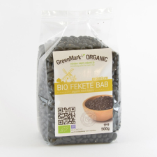 Greenmark Greenmark bio fekete bab 500 g reform élelmiszer