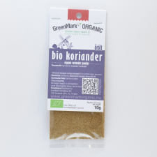 Greenmark Greenmark bio koriander őrölt 10 g alapvető élelmiszer