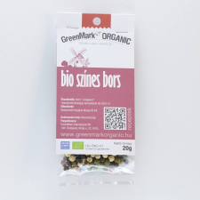 Greenmark Greenmark bio színes bors 20 g reform élelmiszer