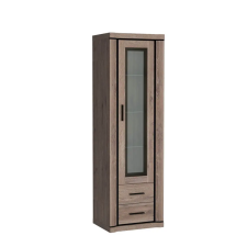 Greensite Dallas D-16 vitrin, trüffel bútor