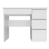 Greensite Drohmo Mijas íróasztal jobb oldali tárolókkal, matt fehér