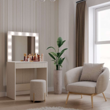 Greensite Kashar Marina 2S SLIM fésülködő asztal, 81x80x50 cm, kasmír bútor