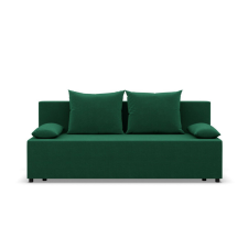 Greensite Nobu kanapé, bársony, zöld bútor