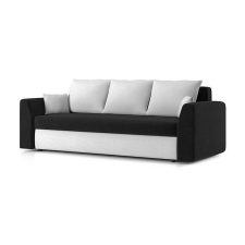 Greensite PAUL kanapéágy,  normál szövet, hab töltőanyag, szín - fekete / fehér (GSAG5999114125424) ágy és ágykellék