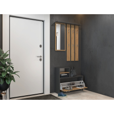 Greensite Riano MIX GAR előszobafal, 85x180x24 cm, antracit-tölgy bútor