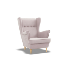 Greensite Uszak fotel, bársony, rózsaszín bútor