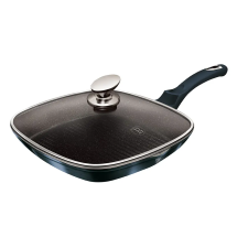  Grill serpenyő márvány bevonattal és fedővel 28cm METALLIC LINE AQUAMARINE EDITION 20015 edény