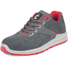 GRIMMA O1 SR félcipő szürke/piros 36 munkavédelmi cipő