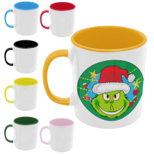  Grincs mosoly - Színes Bögre bögrék, csészék