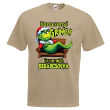  Grincs üzemmód bekapcsolva - Karácsonyi Férfi Póló férfi póló