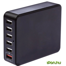 GRIXX 6x USB charger with 1 Fast USB port included mobiltelefon kellék