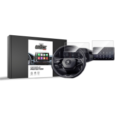 GrizzGlass Ceramic film GrizzGlass CarDisplay Protection Skoda Superb 4 13&quot; 2024 [2w1] mobiltelefon kellék