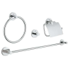 Grohe 40776001 törölközőtartó és gyűrű Falra szerelhető Króm
