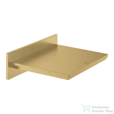 Grohe ALLURE 16,9 cm-es kádkifolyó üveg takarólemezzel,Brushed Cool Sunrise 13317GN1 csaptelep