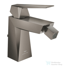Grohe ALLURE BRILLANT bidé csaptelep automata leeresztővel,Brushed Hard Graphite 24347AL0 csaptelep