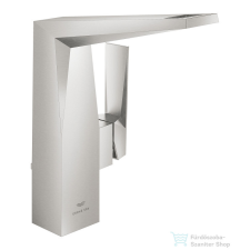 Grohe ALLURE BRILLIANT L magasított mosdó csaptelep automata leeresztővel,Supersteel 24344DC0 csaptelep