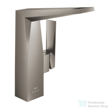 Grohe ALLURE BRILLIANT L magasított mosdó csaptelep leeresztő nélkül,Brushed Hard Graphite 24345AL0 csaptelep
