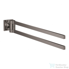 Grohe Allure dupla törölközőtartó, grafit 40342A01 fürdőszoba kiegészítő