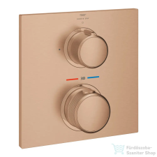 Grohe ALLURE falsík alatti termosztát 1 fogyasztóhoz,Brushed Warm Sunset 19380DL2 (19380DL2) csaptelep