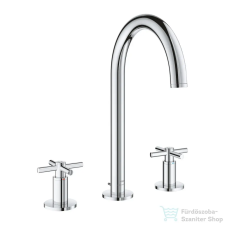 Grohe ATRIO 3 üléses mosdó csaptelep automata leeresztővel,Króm 20643000 (20643000) csaptelep