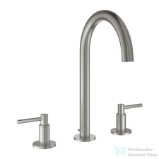 Grohe ATRIO 3 üléses mosdó csaptelep automata leeresztővel,Supersteel 20649DC0 csaptelep