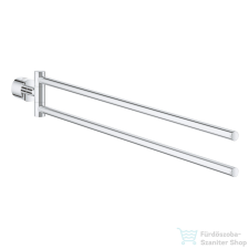 Grohe ATRIO 53,9 cm-es fix fali dupla törölközőtartó,Króm 40888000 fürdőszoba kiegészítő