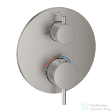 Grohe ATRIO falsík alatti termosztátos kád/zuhany csaptelep,Supersteel 24359DC0 csaptelep