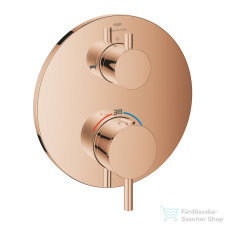 Grohe ATRIO falsík alatti termosztátos kád/zuhany csaptelep,Warm Sunset 24359DA0 csaptelep