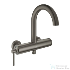 Grohe ATRIO kádtöltő csaptelep zuhanyszett nélkül,Brushed Hard Graphite 24367AL0 (24367AL0) csaptelep